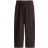 H&M Belted Tailored Trousers - Dark Brown
