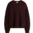 H&M Burgundy Rib-knit Jumper - Burgundy