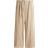H&M Dressad Byxa Med Skärp - Beige