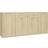 vidaXL 3074930 Sonoma Oak Sideboard 160x75cm 2pcs