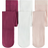 H&M Finstickad Strumpbyxa 3-Pack - Rosa/Lila/Vit