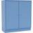 Montana Furniture Cover Cabinet 154 Azure 07 Plinth Opbevaringsskab 69.6x76.6cm