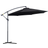 OutSunny Banana Parasol - Black 300cm