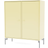 Montana Furniture Cover Camomile/Chrome Storage Cabinet 69.6x69.6cm