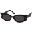 Jimmy Choo Solbriller Til Kvinder - Black