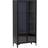 Venture Design Piring Black Glass Cabinet 40x190cm