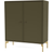 Montana Furniture Cover With Brass Legs Hyllor H 69.6 CM Förvaringsskåp 69.9x69.9cm