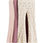 H&M Ribbed Cotton Leggings 3-pack - Plum/Floral (1297241003)
