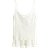 H&M Bomullspyjamas Pointelle - Vit/Blommig