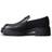 Calvin Klein Jeans Leather Platform Loafers Med Bred Klack - Black