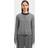Selected SLFThea LS Knit Merino Cardigan - Gråmelerad