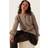 Object Objflora Re Ls Knit Button Cardigan - Beige