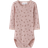 Name It Sparkedragt Body NBFWANG Merinould Blomsterprint Blondekant - Brun/Mørkebrun/Pink Meleret