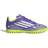 adidas Kid's F50 Club TF - Purple Rush/Cloud White/Lucid Lemon
