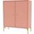 Montana Furniture Cover with Brass Legs Rhubarb Storage Cabinet 69.6x82.2cm