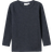 Name It Nmnwax Wool Rib LS Top Noos T-shirt - Marinblå