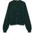 Vero Moda Vmlea Strikket Cardigan Rund Hals - Grøn