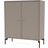 Montana Furniture Cover Truffles/Black Wall Cabinet 69.6x69.6cm