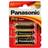 Panasonic AA Pro Power Compatible 4-pack Gold/Red