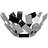 Alessi La Stanza Dello Scirocco Silver Fruit Bowl 27.3cm