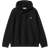 Carhartt WIP Hooded American Script Sweatshirt - Black