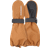 Didriksons Kids Biggles Mitten 7 Handsker - Brun