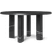 ferm LIVING Taula Coffee Table Ø67 x 35 cm Black Sofabord 67cm
