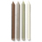 ferm LIVING Pure Candles 4-Pak Botanic Blend Ø2.2 x H30 cm Stearinlys 30cm 4stk