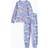 Tu Blue Skating Dino Print Pyjama Set - Blue Blue