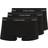 Calvin Klein Icon Cotton Stretch Low Rise Trunk 3-pack - Black W Dtm Wb