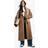 boohoo Vintage Look Suedette Trench Coat - Beige