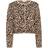 Saint Tropez LydiaSZ Leopard Print Cotton Blend Cardigan