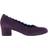 Gabor Gigi Womens Court Shoes - Bramble Suede