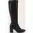 Carvela Strut Knee High Boots Synthetic - Black