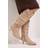 Dorothy Perkins Wide Fit Khloe Faux Suede Kitten Heel Knee High Ruched Boots - Beige