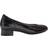 Gabor Betty Leather Court Shoes - Black Patent