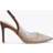 Carvela Positano Vinyl Sling Back Heels - Brown