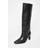 Quiz Wide Fit Knee High Boots - Black
