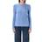 Polo Ralph Lauren Julianna Pony Player Logo Cable Knit Sweater - Light Blue