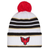 New Era White D.c. United 2025 Jersey Hook Cuffed Knit