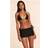 PrettyLittleThing Studded Mini Beach Skirt - Black