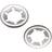 Uxcell Washers M5 X12 Internal Tooth Clips Kit 100 Pcs
