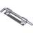 Sodial Hardware Spring Loaded Metal Security Bolt 3.5 Long Silver Tone