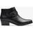 Clarks Danyelle Wish Leather Ankle Boots - Black