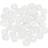 Uxcell 50 Pcs Natural Shell Button 11.5mm