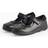 Tu Leather Butterfly Wide Fit Mary-Jane School Shoes - Black