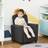 Homcom Adjustable Children Armchair With Footrest