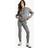 boohoo Petite Soft Knit Hoodie Trouser Co-Ord - Grey
