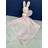 Marks & Spencer M&S With Love Pink Fleece Bunny Rabbit Comforter