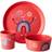 Koziol Connect Children's Tableware Set Dreams Coral Red